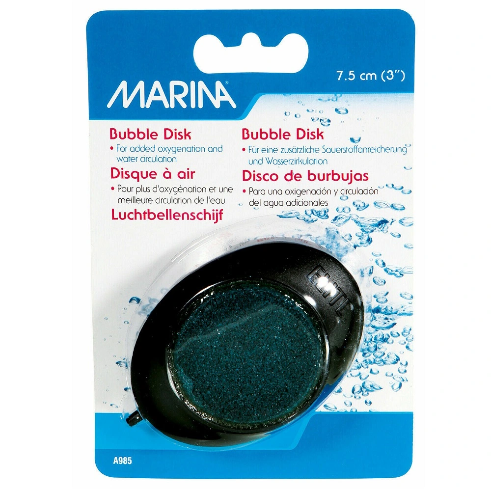 Marina Deluxe Bubble Disk 7,5 cm Luftsten